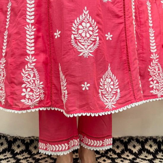 New Designer Collection beautiful 3pcs anarkali Suit Set 