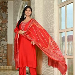 Festive/party wear Kurta & Trouser With Dupatta for Women