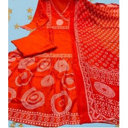 Beautiful New Anarkali dress/gown with pant & Beautiful Dupatta for festive  occasion