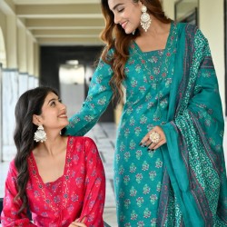 Beautiful party/festive wear kurta set with dupatta  