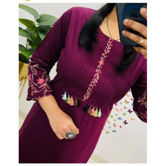 New Launch khadi cotton fabric straight kurta with pant set for work/casual wear