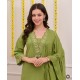 DESIGNER SUIT SET WITH EMBROIDERY WORK AND KODI LATKAN