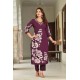 Kurta with V neck and beautifully design on neck in rayon silk fabric.