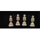 Kundan White Bead Jhumka Earrings | Heavy Party Wear Jewellery Beads Brass Jhumki Earring