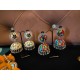 Multicolor Jhumka Earrings Alloy Jhumki Earring