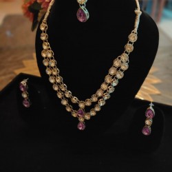 Kundan Necklace set_Express your love and emotions for each other by wearing this jewelry