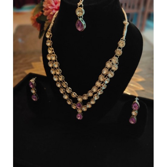 Kundan Necklace set_Express your love and emotions for each other by wearing this jewelry