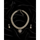 SMALL WHITE PEARL WITH EARRING JEWEL SET