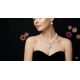 SMALL WHITE PEARL WITH EARRING JEWEL SET