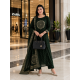 Elevate your ethnic wardrobe with this elegant special suit set Dark Green