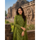 Very amazing kurta palazo set which makes your looks very impressive and stunning Olive Green