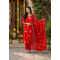 Enjoy Your Festival & wedding with Our Beautiful 3pc suit set with chiffon dupatta with beautiful design Red