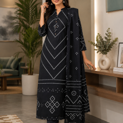 Very amazing kurta palazo set which makes your looks very impressive and stunning Black