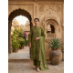 Very amazing kurta palazo set which makes your looks very impressive and stunning Olive Green