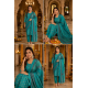 Beautiful party/festive wear kurta set with dupatta Aqua Blue