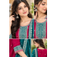 Femy Trend ethnic collection with this elegant Women Embroidered Kurta Pant with Dupatta Set Red Color