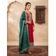 Femy Trend ethnic collection with this elegant Women Embroidered Kurta Pant with Dupatta Set Red Color