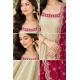 Femy Trend stylish Women Anarkali Kurta Set with Dupatta designed for elegance and comfort Ivory