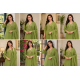 DESIGNER SUIT SET WITH EMBROIDERY WORK AND KODI LATKAN GREEN