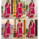 Femy Trend Silk Blend Fabric Embroidered Kurta Set in this attractive Magenta Color