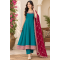 Femy Trend stylish Women Anarkali Kurta Set with Dupatta designed for elegance and comfort Teal