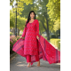 Beautiful party/festive wear kurta set with dupatta Pink