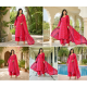 Beautiful party/festive wear kurta set with dupatta Pink