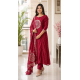 Elevate your ethnic wardrobe with this elegant special suit set pink