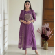 Elevate your ethnic wardrobe with this elegant special suit set Violet