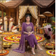 Elevate your ethnic wardrobe with this elegant special suit set Violet