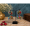 Traditional Indian Alloy Jhumki Earring-Multicolor