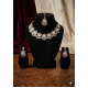 Oxidised Silver Brass Chokar Jewel Set