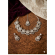 Oxidised Silver Brass Chokar Jewel Set