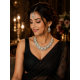 Oxidised Silver Brass Chokar Jewel Set