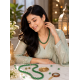 Jaipur Gemstone Necklace-Green