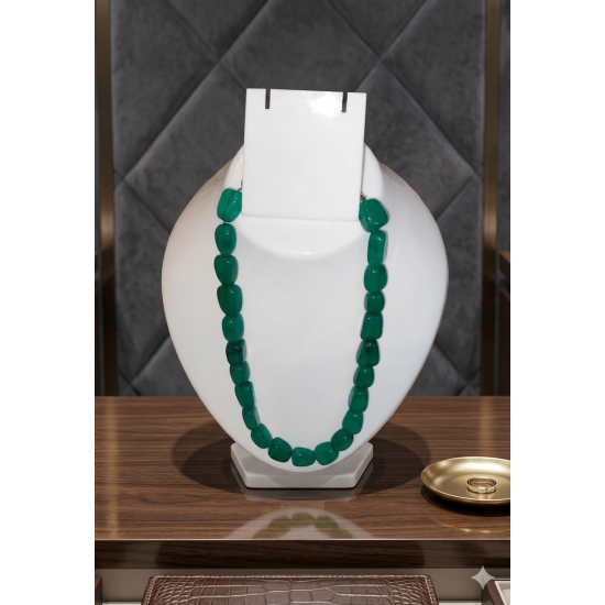 Jaipur Gemstone Necklace-Green