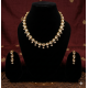 Traditional Kundan Bead Studded Polki Necklace Set