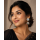 Oxidized Silver Mirror Work Jhumka Earrings with Beaded Danglers