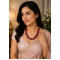 Jaipur Gemstone Necklace-Maroon