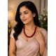Jaipur Gemstone Necklace-Maroon