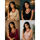Jaipur Gemstone Necklace-Maroon