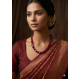 Jaipur Gemstone Necklace-Maroon