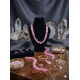Jaipur Gemstone Necklace-Pink