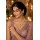 Kundan Necklace set_Express your love and emotions for each other by wearing this jewelry-Purple